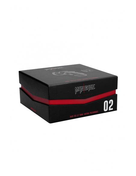 Cage de chasteté 9cm ManCage 02 noir