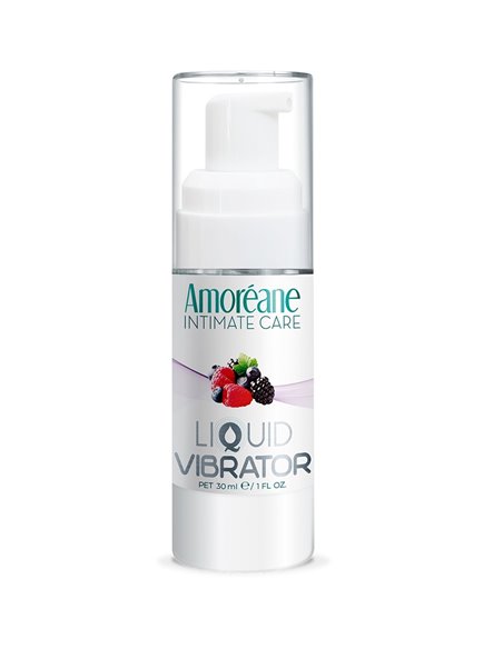 Lubrifiant Liquid Vibrator Baies Rouges 30ml - Amoreane Med