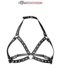 Harnais poitrine à pointes - Fetish Tentation