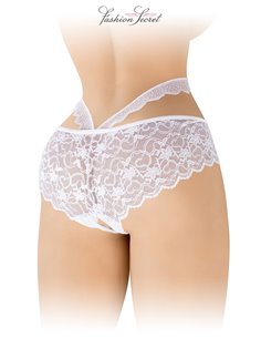 Culotte ouverte blanche Marie - Fashion Secret 2