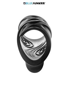 Masturbateur vibrant USB Compact Lines - Blue Junker 2