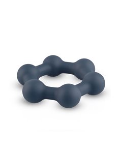 Cockring Hexagonal avec billes en acier - Boners 2