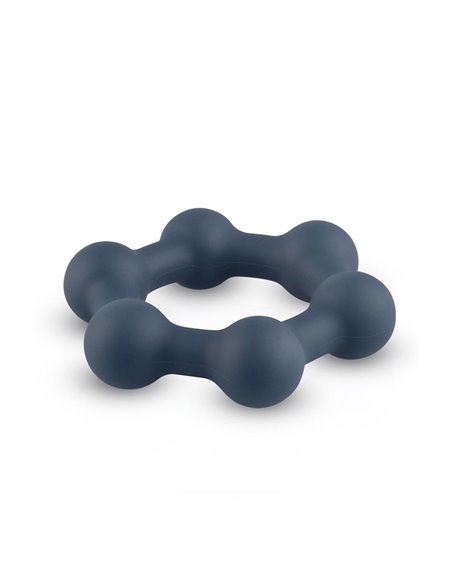 Cockring Hexagonal avec billes en acier - Boners