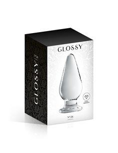 Plug anal verre Glossy Toys n° 26 Clear 2