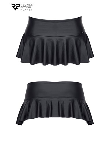 Mini jupe taille basse noire - Regnes