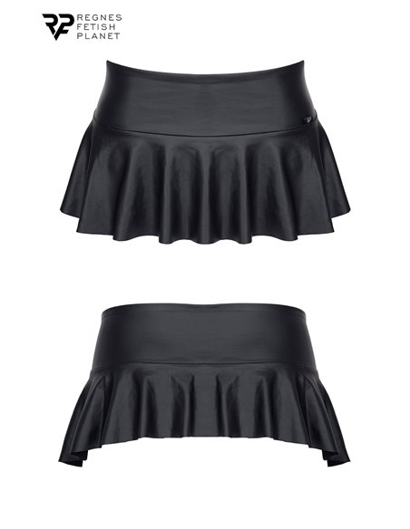Mini jupe taille basse noire - Regnes