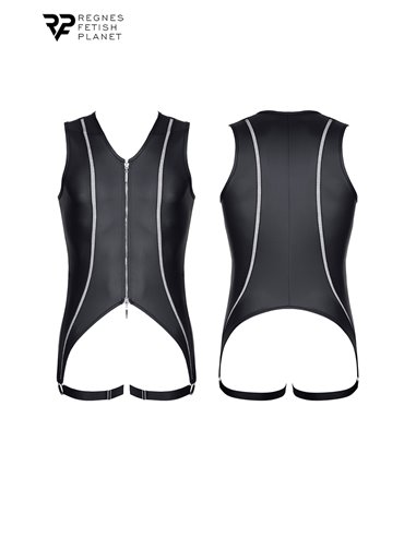 Body ouvert à zip - Regnes