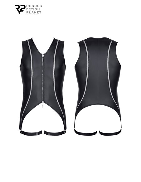 Body ouvert à zip - Regnes