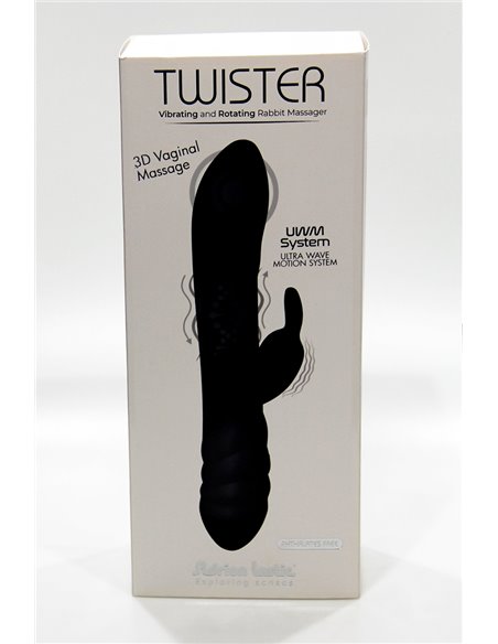 Vibro Rabbit rechargeable Twister - Adrien Lastic