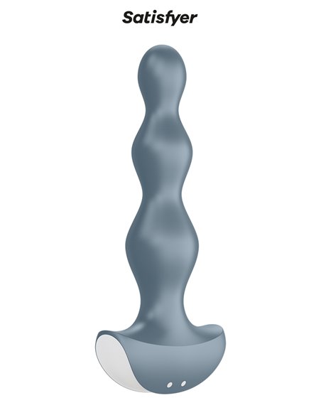 Plug anal vibrant Lolli Plug 2 gris - Satisfyer