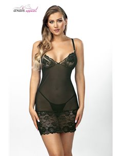 Nuisette tulle et dentelle Lucretia - Anaïs