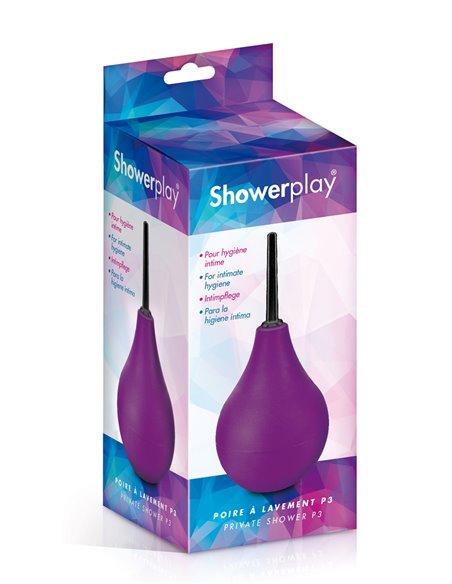 Poire à lavement Showerplay P3 - violet