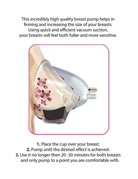 Pompes à seins Medium - Pumped