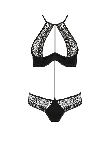 Ensemble Scarlet Bikini noir - Passion