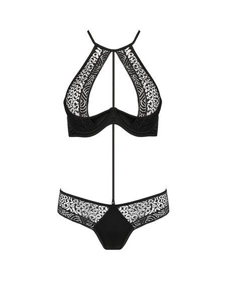 Ensemble Scarlet Bikini noir - Passion