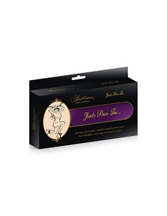 5 liens satin pourpre - Sweet Caress 2