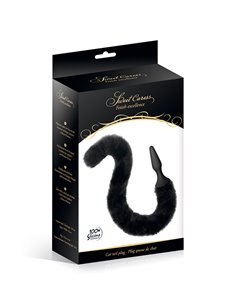 Plug noir queue de chat - Sweet Caress 2