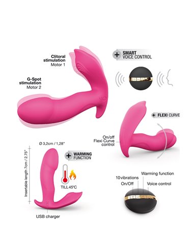 Stimulateur télécommandé Secret Clit