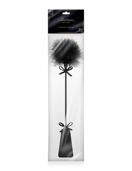 Tapette avec pompon noir - Sweet Caress