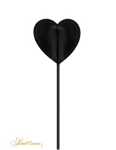 Tapette coeur avec pompon fuchsia - Sweet Caress 2