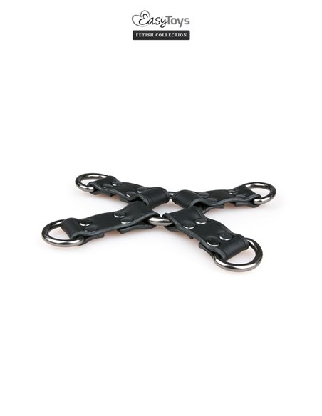 Croix en cuir Hog Tie - Easytoys Fetish Collection