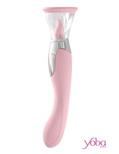 Stimulateur 4 en 1 Harmony rose - Yoba 2