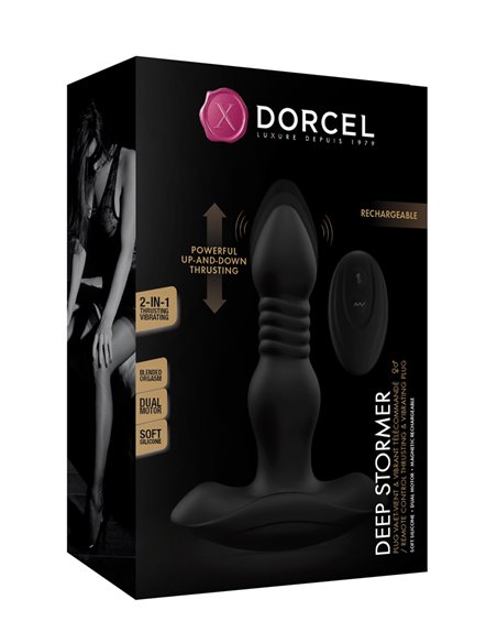 Plug va-et-vient Deep Stormer - Dorcel