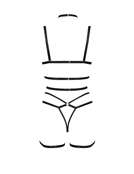 Ensemble harnais et lingerie Cozmo