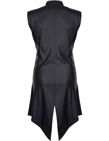 Veste longue sans manche wetlook Marco - Regnes