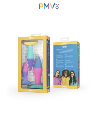 Coffret 3 plugs anal Koda - PMV20