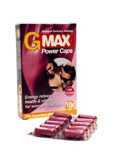 G-Max Power Caps Femme (10 gélules) 2