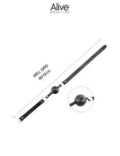 Baillon Discretion noir - Alive 2