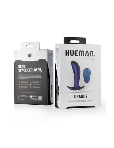 Plug vibrant télécommandé Uranus - Hueman