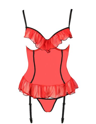 Guêpière seins nus Cherry - Passion